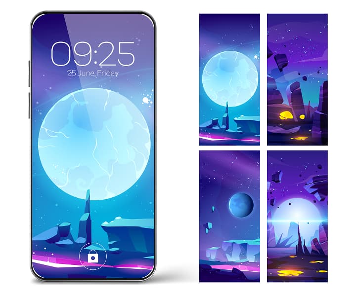 screen screen ilustrations